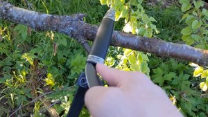 Нож финка мастера Пампуха 125/245мм с красивым больстером, гардой, тыльником, ножны ручной работы