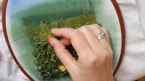 Урок 8. Вышивка деревьев и кустов. Объёмная Вышивка. Галина Перова