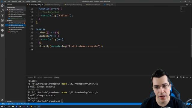 Javascript Promises ES6 Training Tutorial (Under 6 Min)