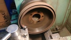 Проточка тормозного барабана Skoda Rapid