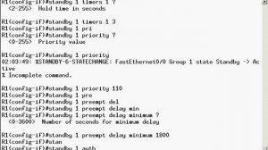Cisco IOS HSRP Configuration