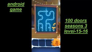 Открой 100 дверей.100 doors seasons 3 ,Walkthrough/100 дверей сезоны 3  прохождение level-15-16