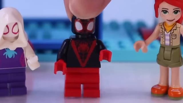 Spidey and his Amazing Friends LEGO Web Quarters HQ with Ghost Spider & Spin 2 Compilation
