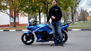 Обзор  kawasaki GPZ 500