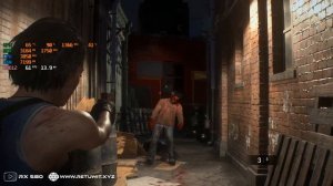 Resident Evil 3 : Racoon City RX 580 4GB Maximum Settings