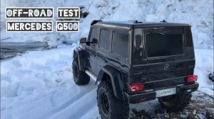RC off-road test TRAXXAS TRX-4 G500 | TRAXXAS TRX4 Sport