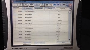 Consult 3 Plus Nissan X-trail T32 Data monitor