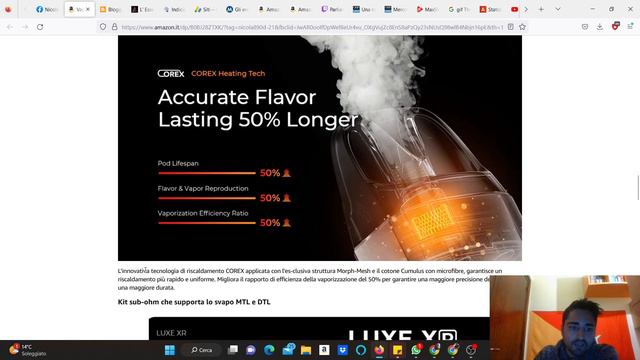 Vaporesso Luxe XR смотреть онлайн