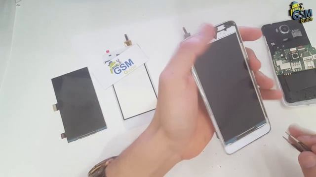 Huawei Y3II Y5II Lcd & Screen Touch Repair Replacement | How to - GSM GUIDE смотреть онлайн
