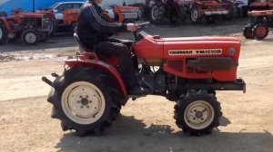 Японский минитрактор yanmar 1510