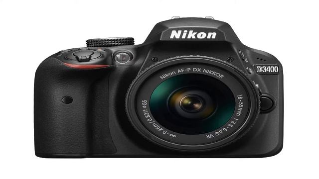 Black Nikon D3400 AF-P DX NIKKOR Digital SLR Camera with 18-55mm Lens! смотреть онлайн