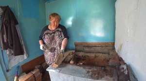 ЖИЗНЬ В ГЛУБИНКЕ / РАЗБОР ПЕЧИ / РЕМОНТ ДОМА / ДОМ В ДЕРЕВНЕ/ АБОРИГЕНКА