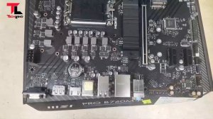 MSI pro B760M P DDR5 supported Motherboard Unboxing Tech Land