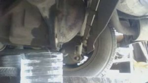 Слив масла в заднем мосту Ssang Yong Kyron