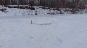 Видеообзор на Реке. Зимняя рыбалка..mp4