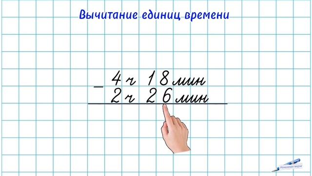 ВЫЧИТАНИЕ ЕДИНИЦ ВРЕМЕНИ / УЧИМСЯ ВЫЧИТАТЬ ВРЕМЯ МАТЕМАТИКА 3 класс Петерсон / ВПР 4 класс смотреть онлайн