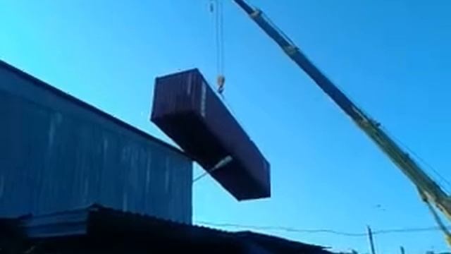 Контейнер морской погрузка смотреть онлайн