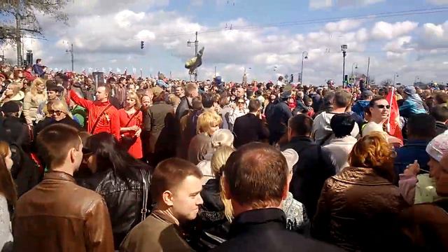 Апплодисменты ветеранам (Санкт-Петербург. 9-мая. 2015) смотреть онлайн