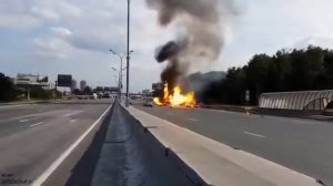 Взорвались баллоны с газом ЖЕСТЬ!!!