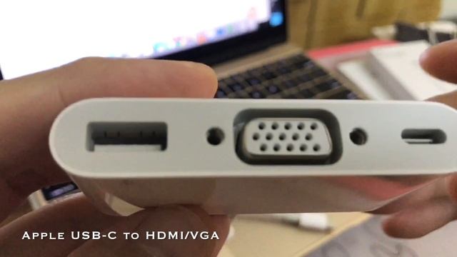 Apple USB C to HDMI:VGA смотреть онлайн