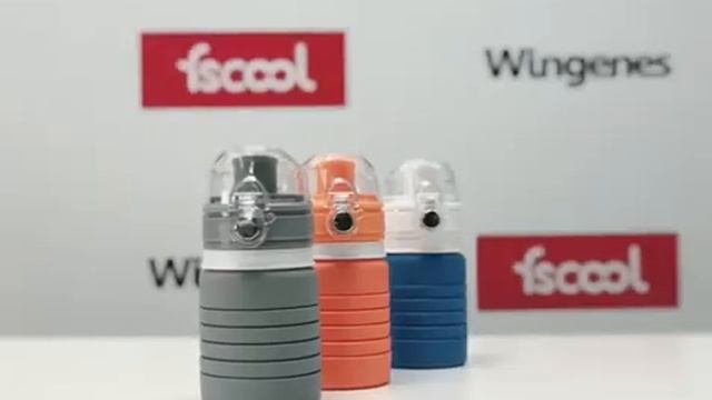 силиконовая складная бутылка коробка обеда силикона Фабрика оптовая