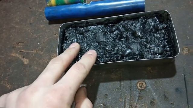 Первый опыт плавки пластмассы+Робота с фторопластом!