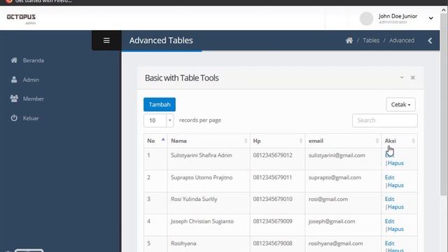 Belajar JSP-Template Admin-Part04 смотреть онлайн