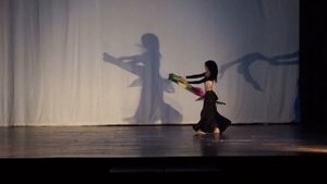 Fan veils - Abanicos de seda - danza árabe - Raksa Studio
