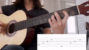 Seiji Igusa - Light Waves | cover + TABs | or How to Use the World's Shortest Guitar Loop Pedal.