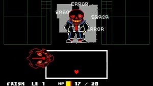 UNITALE Alpha Error Sans #1 Ошибка Санс ПАЦИФИСТ