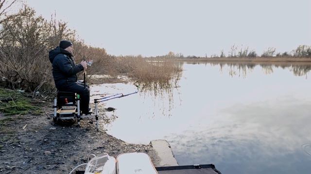 Открытие фидерного сезона 2024. Рыбалка перед Рождеством. смотреть онлайн