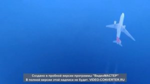 Самолет через телескоп sky wathcer dob 10 А330