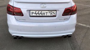 Звук выхлопа Lexus gs 460 1UR FSE