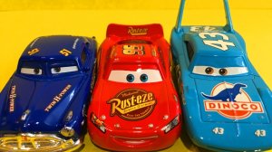 Мультик про Машинки Тачки Молния Маквин Док Хадсон Кинг Гонщики Cars McQueen