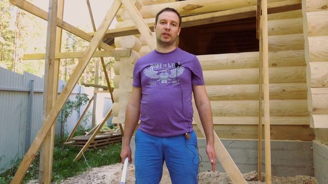 Усадка дома из оцилиндрованного бревна! Разбираем частые вопросы