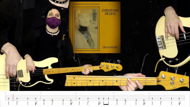 Christian Death - Deathwish Bass Cover (with tabs) смотреть онлайн