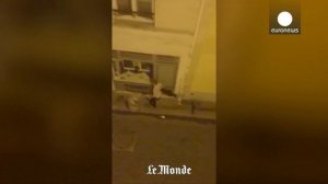 GRAPHIC: Concert-goers flee Bataclan during Paris attack