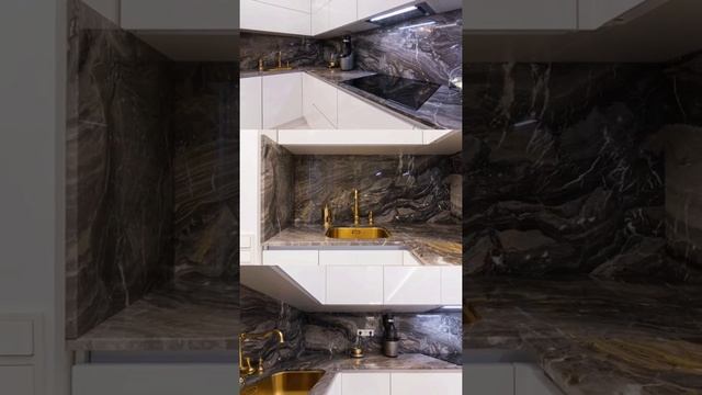 Столешница кухни из натурального мрамора смотреть онлайн