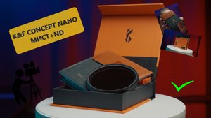 Киношная картинка / Светофильтр K&F Concept Nano-X Black 1/4 / Мист фильтр