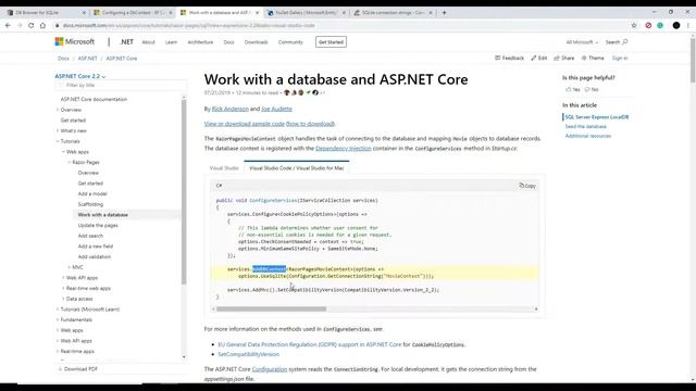 Video 5 | Use Code First Entity Framework and create first migration смотреть онлайн