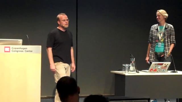 Rasmus Lerdorf at Drupalcon Cph