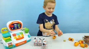 Злые Птички Киндер Сюрпризы. Распаковываем много Киндеров Angry Birds