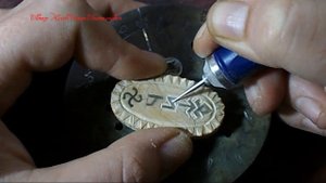 Делаем резной кулон-оберег.Славянские руны..