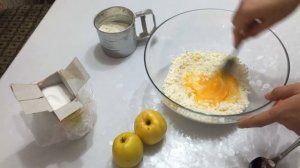 Творожная запеканка с яблоками. Простой рецепт из творога!