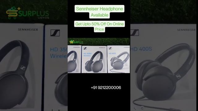 Sennheiser Headphone Available. Get Upto 50% Off On Online Price. http://Wa.me/+919212200006