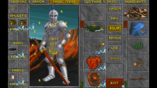 Elder Scrolls II: Daggerfall - Gameplay смотреть онлайн