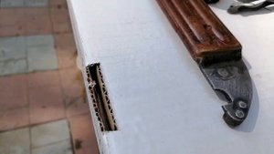 Реставрация штык-ножа 6х4. Часть 2