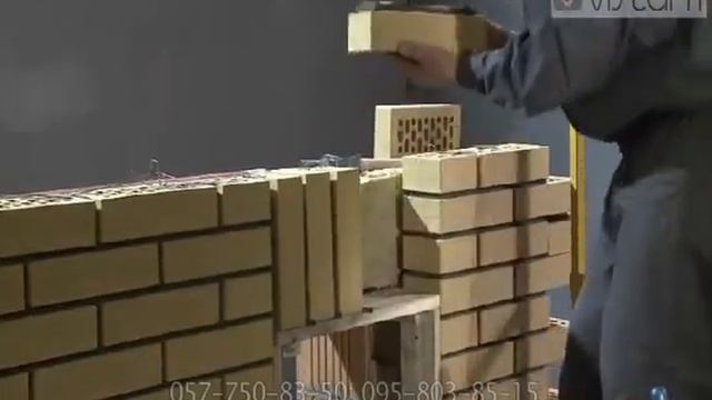 Оконные перемычки в лицевой кладке  Видеоурок