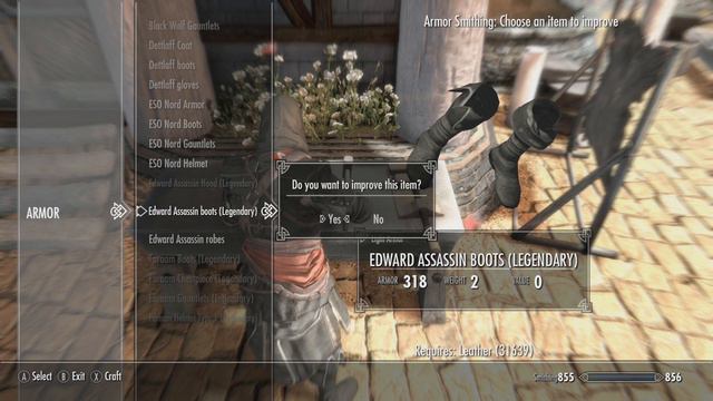 Skyrim Special Edition: Assassins Creed 4 Edward Assassin Robes MOD SHOWCASE  Killerkev 