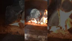 зимняя теплица/растапливаю печь в кочегарке
